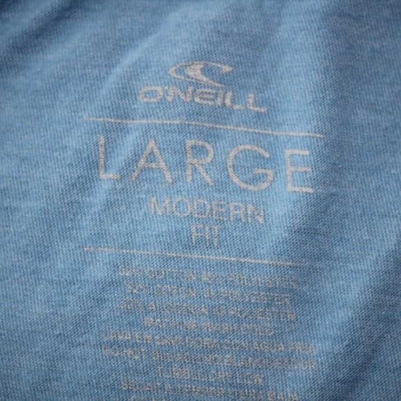 O'Neill Men's Blue Short Sleeve Modern Fit T-Shirt ~L~ - Picture 7 of 7